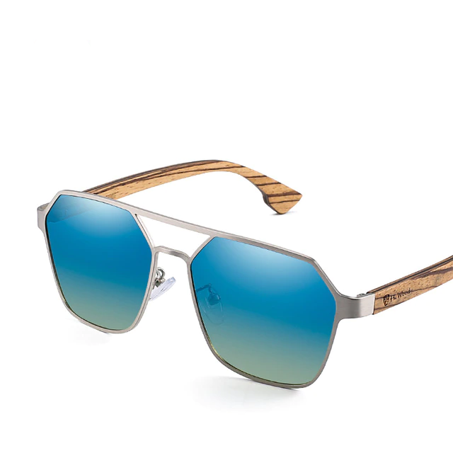 Wood Sunglasses for Men Polarized UV400 - High Quality Driving Glasses