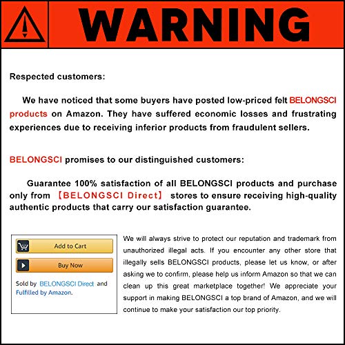 BELONGSCI Women's Dress Sweet & Cute V-Neck Bell Sleeve Shift Dress Mini Dress