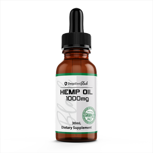 CBD Tincture 1000mg Broad Spec - Natural