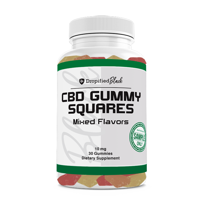 CBD Gummy Squares 10mg - Mixed