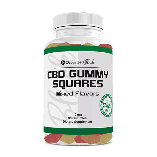 CBD Gummy Squares 10mg - Mixed