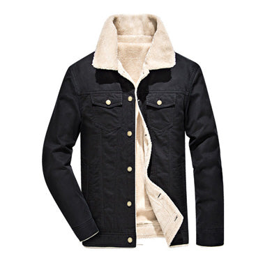 DIMUSI Winter Bomber - Men's Air Force Pilot Jacket - Warm Fur Collar Army Tactical Style